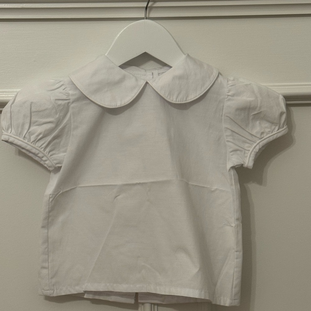 Classic White Kids Shirt by Stitchy Fish